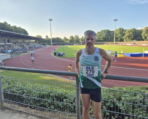 Masters-DM in Mönchengladbach: Nils Milde vom Hünfelder SV nutzt 1.500m als WM-Härtetest