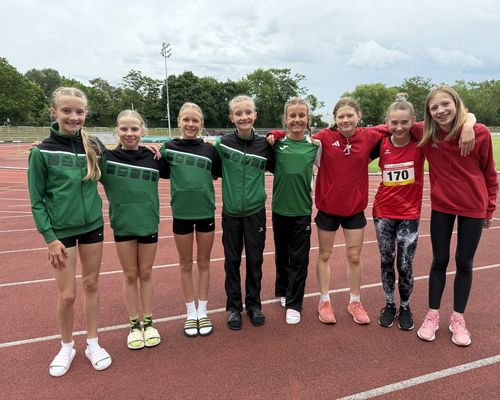 Hessische Meisterschaften im Staffellauf - 4x GOLD, 1x BRONZE für Staffeln aus dem HLV-Kreis Fulda-Hünfeld - 3x800m-Staffel der StG Hünfeld-Baunatal-Friedrichstein knackt U20-Norm für die Deutschen