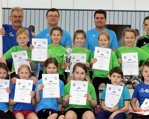 Kinder-Leichtathletik des TSV Wabern