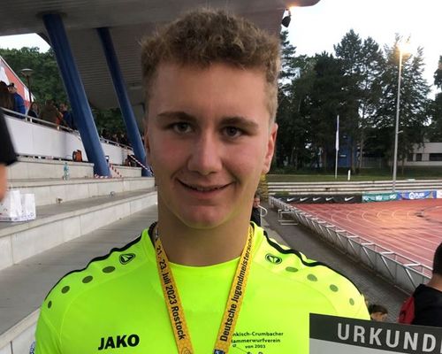 Baier wird Hammerwurf-Meister