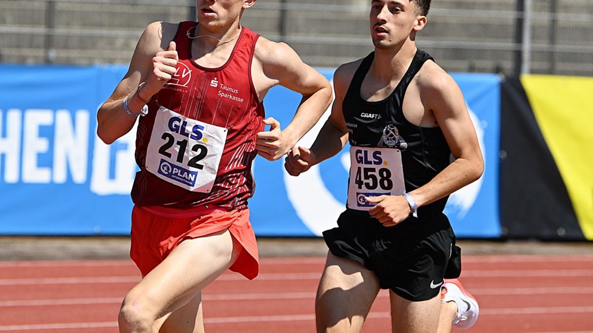 Sven Wagner (Königsteiner LV) unterwegs über die 1500 Meter
