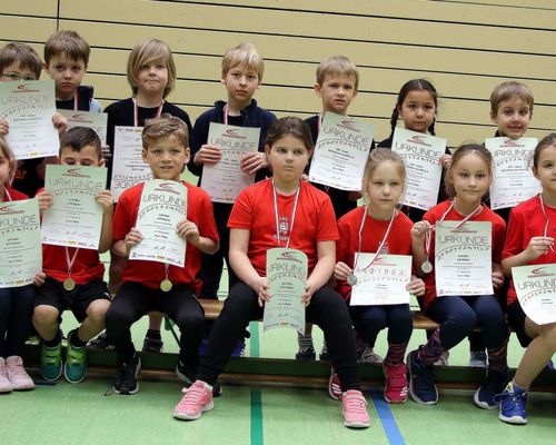 Große Begeisterung bei den Jüngsten der Leichtathletik