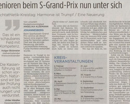 Kreistag der Leichtathletikkreises Fulda-Hünfeld