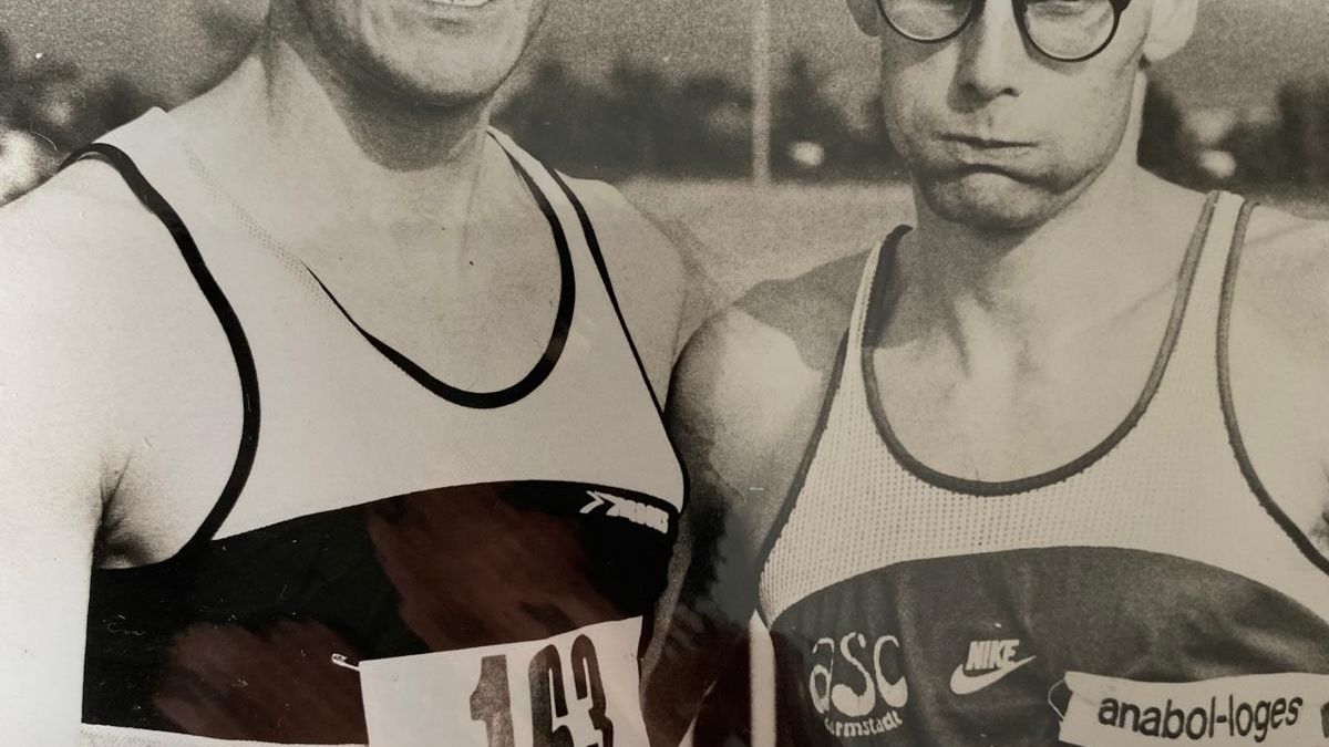 Kurt Stenzel (rechts) mit Thomas Burghardt