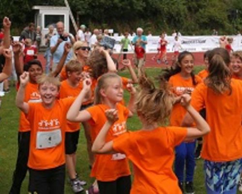 Staffellauf-Wettbewerb