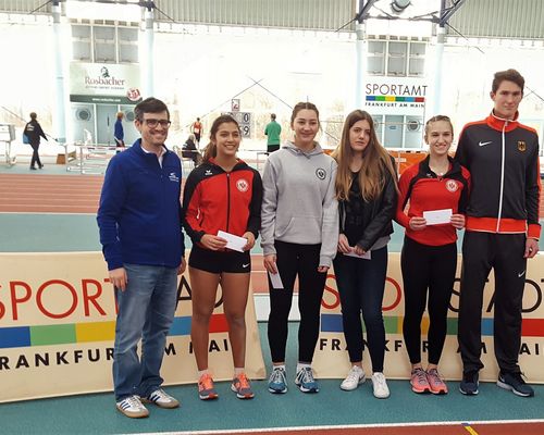 Ehrung der erfolgreichsten Nachwuchssportler bei der 37. Kreishallenmeisterschaft