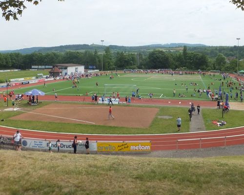 2. Sparkassen-Grand-Prix 2023 am 27.05.2023 in Hünfeld auf der Rhönkampfbahn