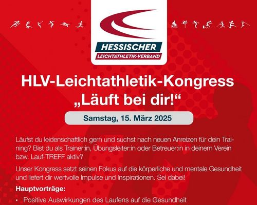 HLV Leichtathletik-Kongress "Läuft bei dir!" 