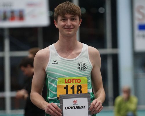 4. Frankfurter WinterCup – Darian Ave toppt gleich 2x seine 60m-Bestleistung
