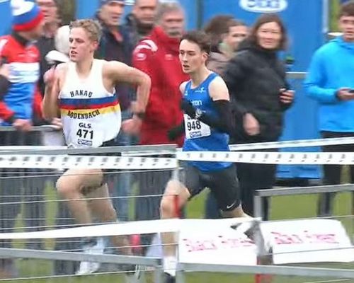 Tim Völker Deutscher U18-Vizemeister im Crosslauf