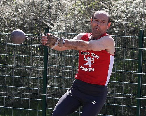 Werfer-Fünfkampf in Borken