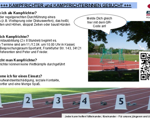 Nächste Kampfrichter-Grundausbildung