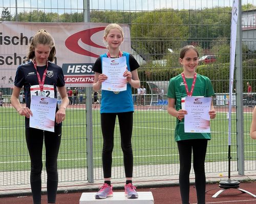 Hessische Meisterschaften Langstrecke - 1 x SILBER für die LG Fulda und 1 x BRONZE für den Hünfelder SV