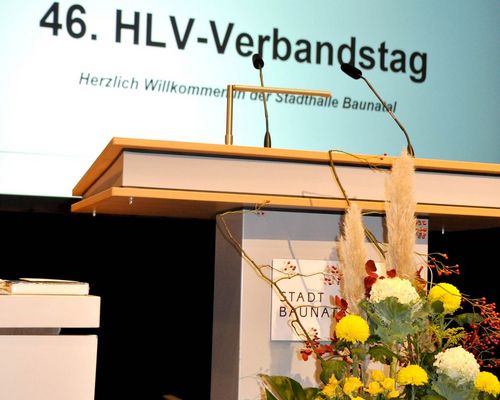 HLV-Verbandstag: Der HLV im Umbruch – Präsident Klaus Schuder einstimmig wiedergewählt