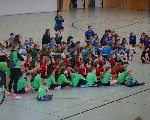 Kreis-Hallenmeisterschaften der Kinderleichtathletik in der Kreissporthalle in Flieden - Große Teilnehmerfelder und starke Leistungen