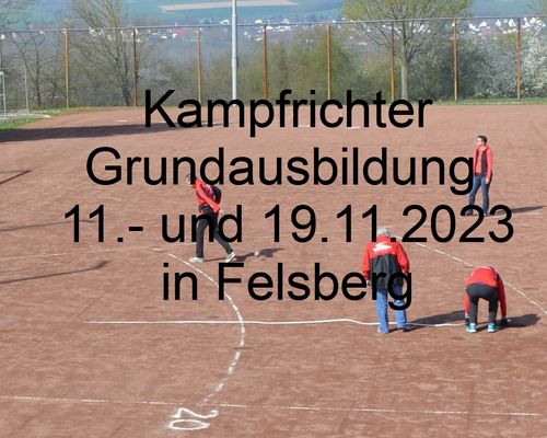 Kampfrichter Grundausbildung