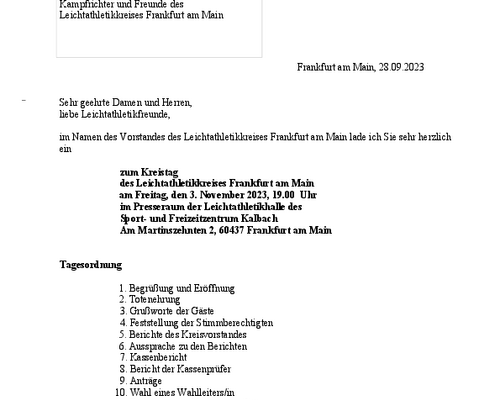 Einladung Kreistag 2023
